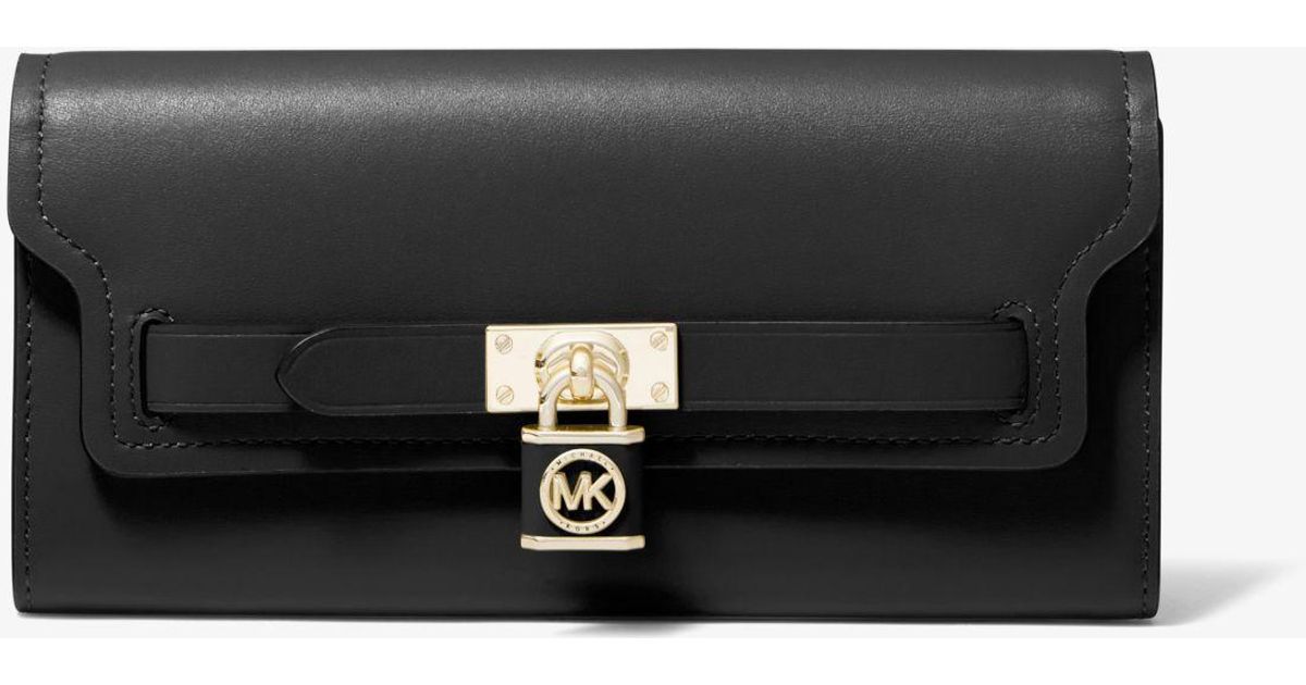 Michael kors black squirrley hamilton wallet