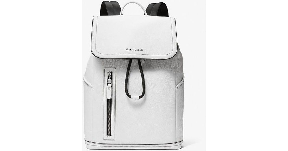 Hudson pebbled leather backpack sale