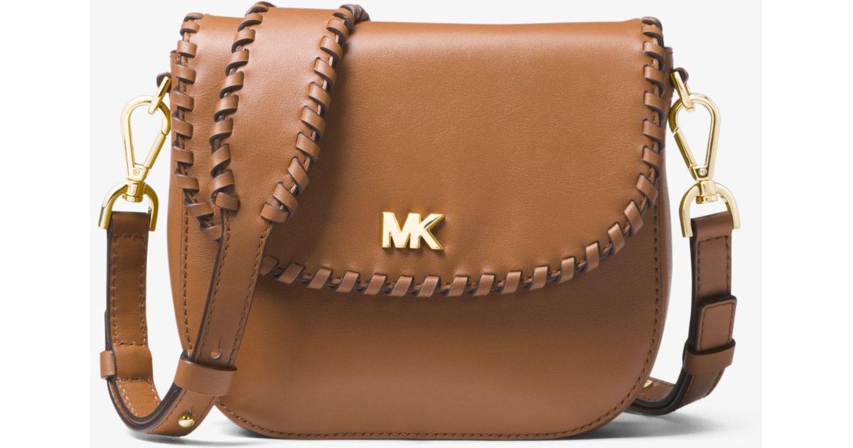 Michael Kors Whipstitched Leather 