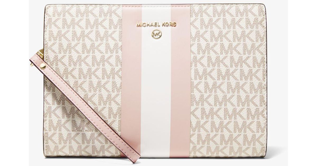 Michael kors medium store zip pouch