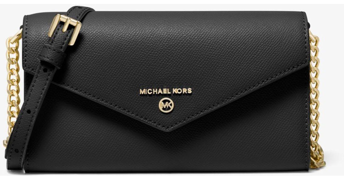 Michael Kors Large Crossgrain Leather Smartphone Convertible Crossbody –  LussoCitta