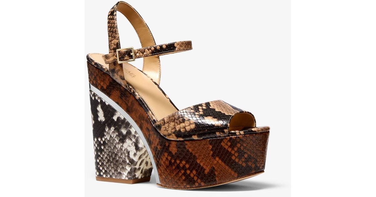 michael kors lana wedge