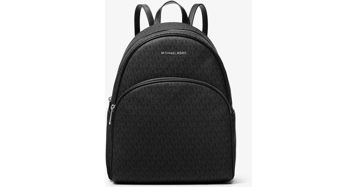 michael kors abbey large backpack black