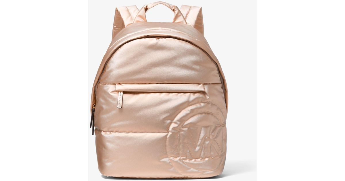 quilted cotton backpack