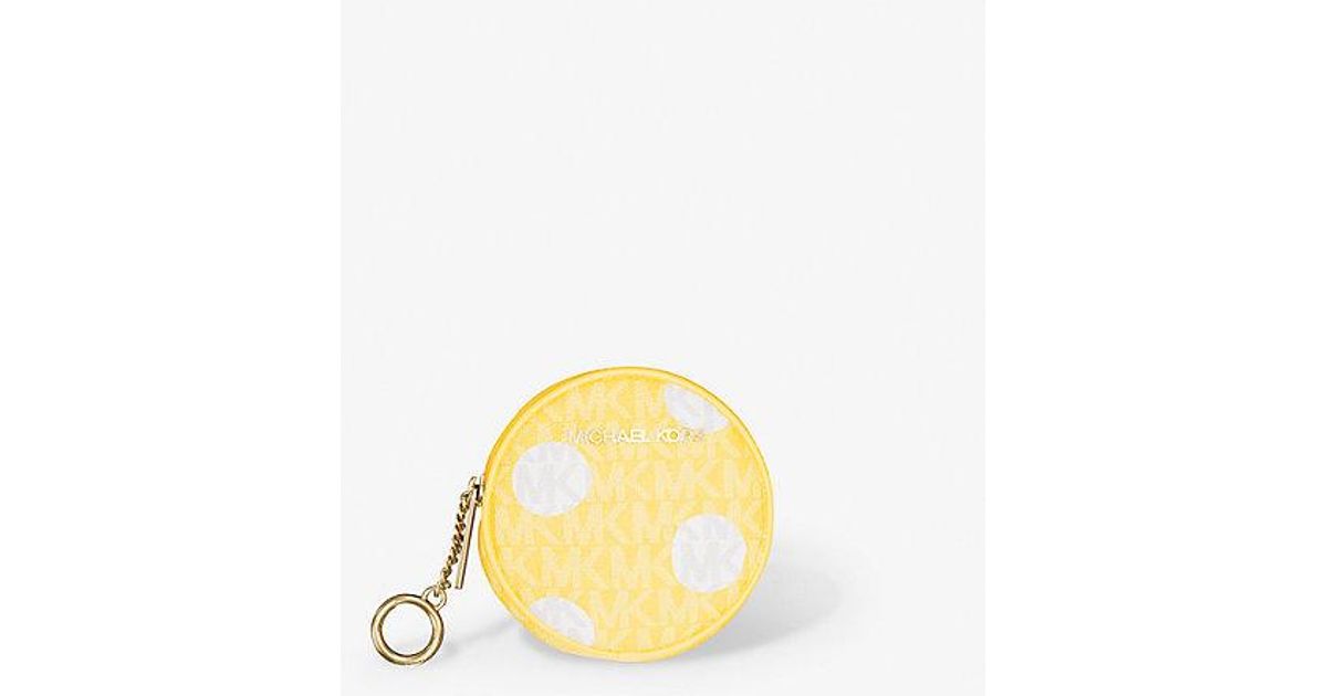 【Michael Kors】ジェットセットポルカドットロゴコインポーチ MICHAEL KORS コインケース JET SET ポルカドット コインポーチ