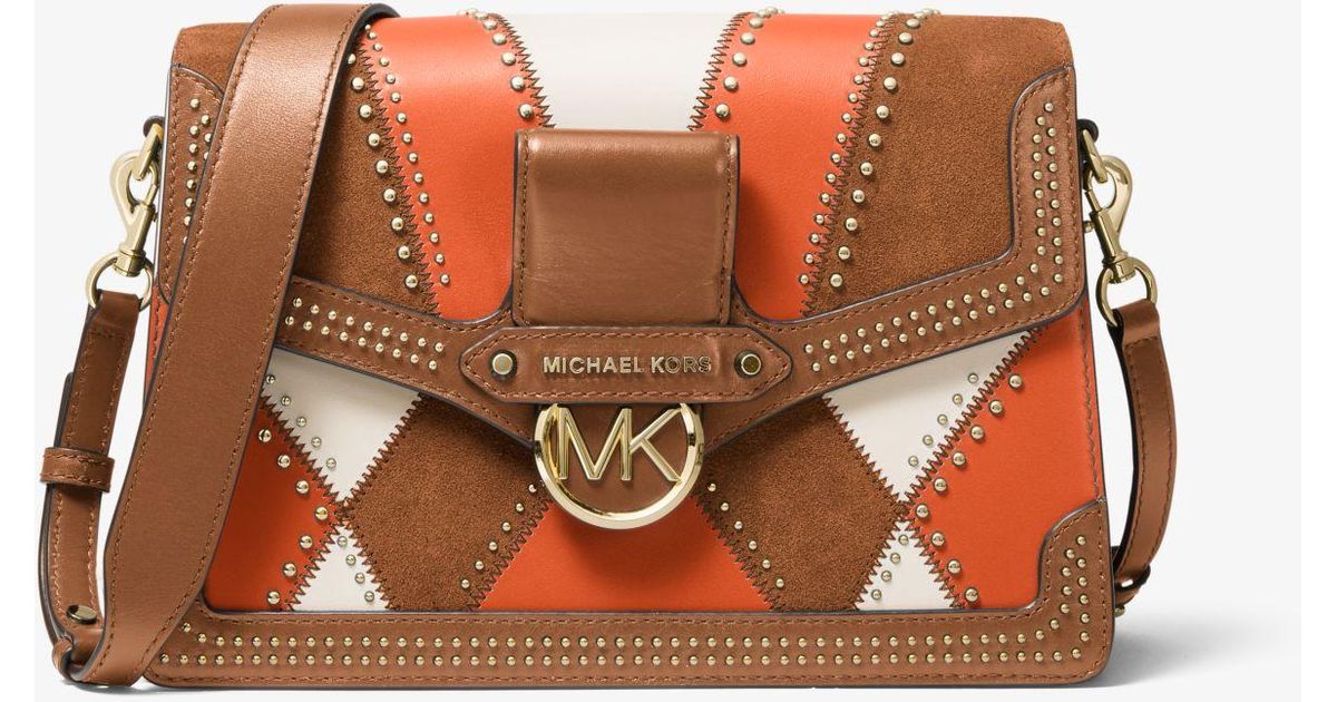 michael kors patchwork bag