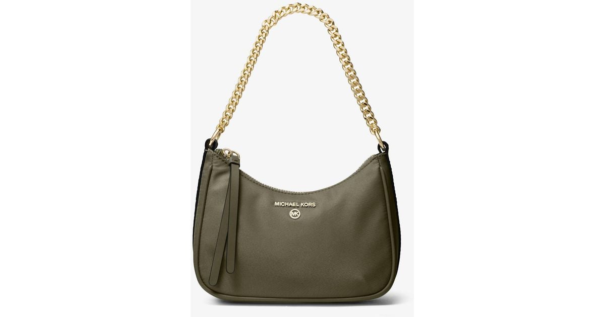 Michael Kors Synthetic Jet Set Charm Small Nylon Gabardine Shoulder Bag