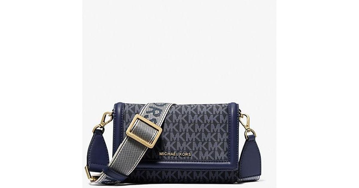 Michael Kors Jet Set Small Logo Print Woven Smartphone