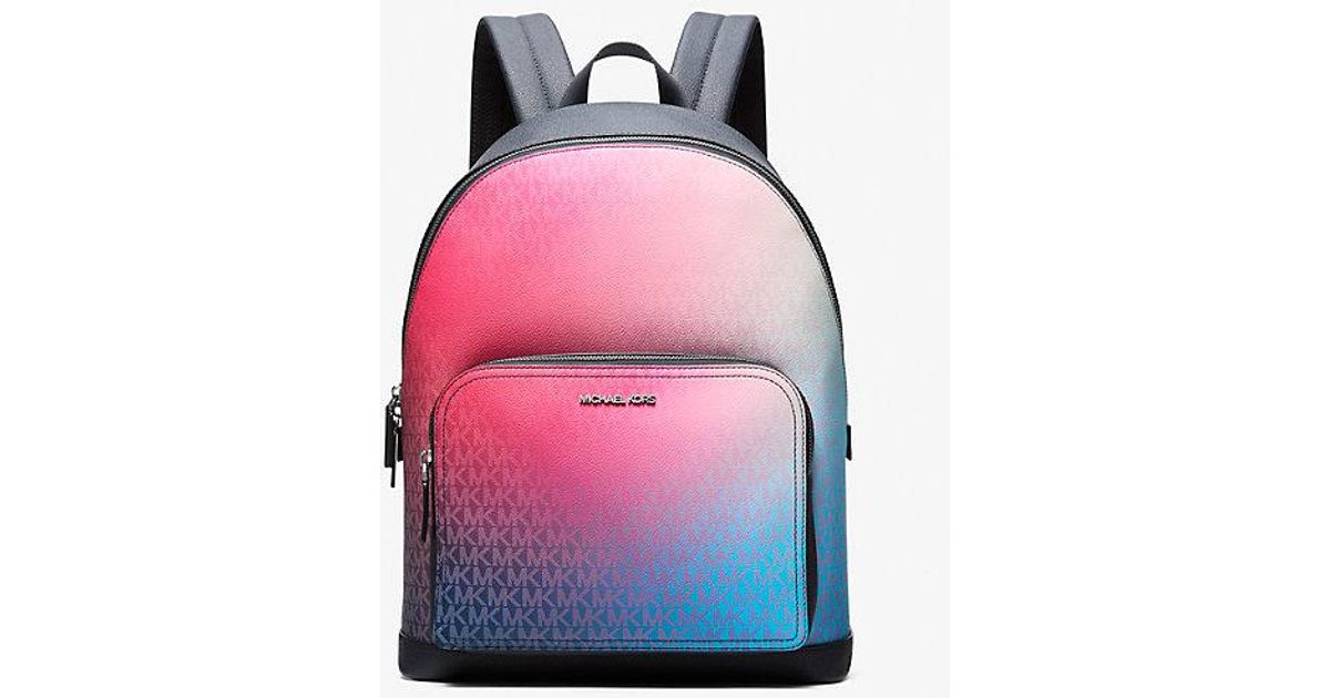 Michael Kors Cooper Ombré Signature Logo Backpack in Pink for Men 