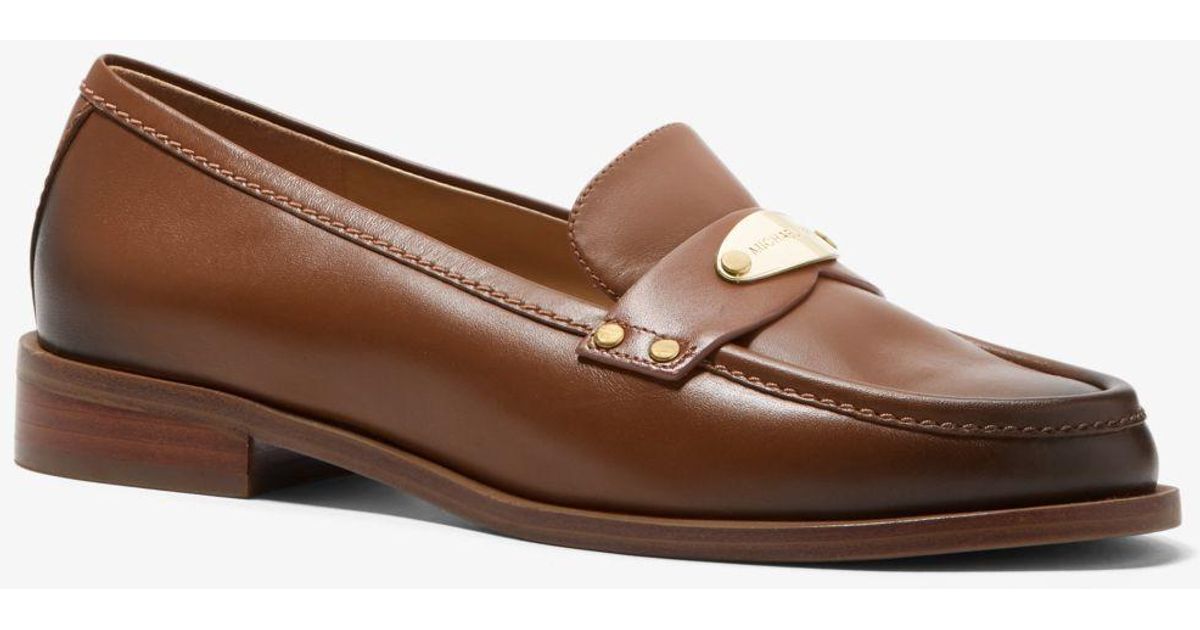 michael michael kors finley perforated casual loafers
