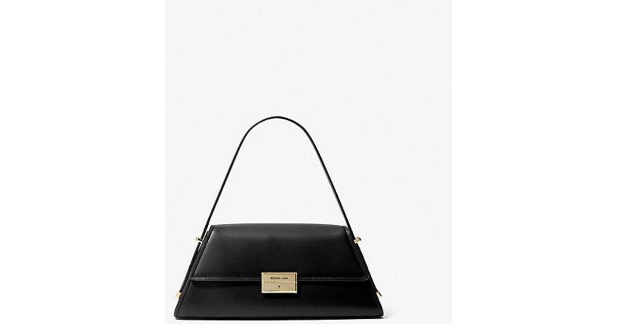 MICHAEL Michael Kors Mk Ludlow Medium Leather Shoulder Bag in 