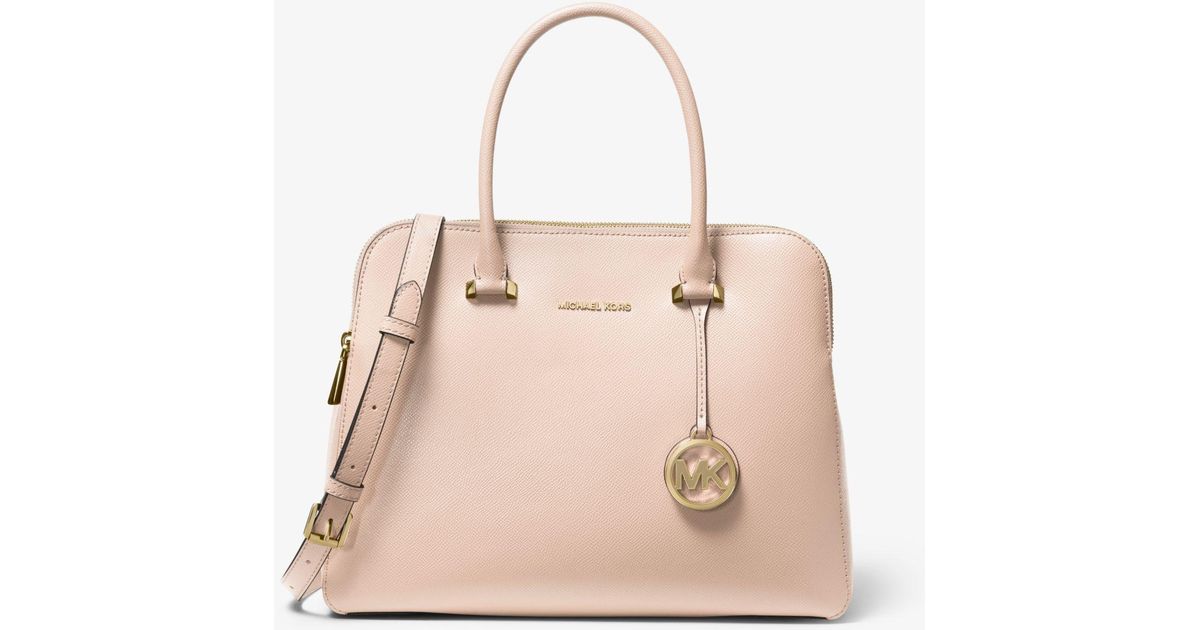 michael kors soft leather satchel
