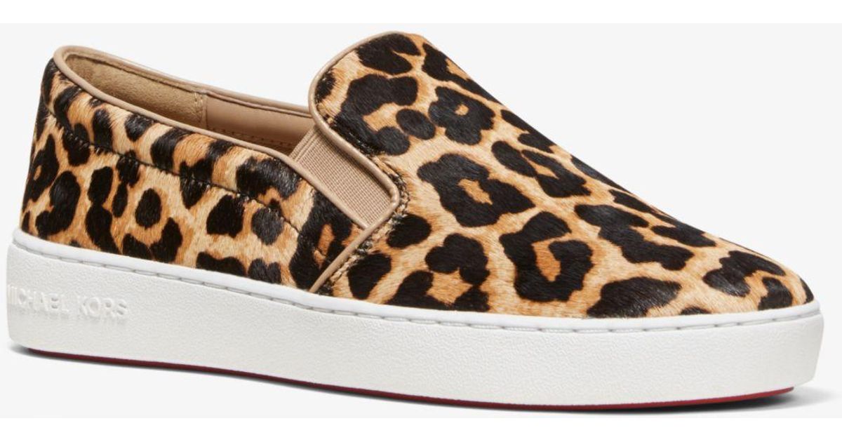 michael kors keaton leopard slip on