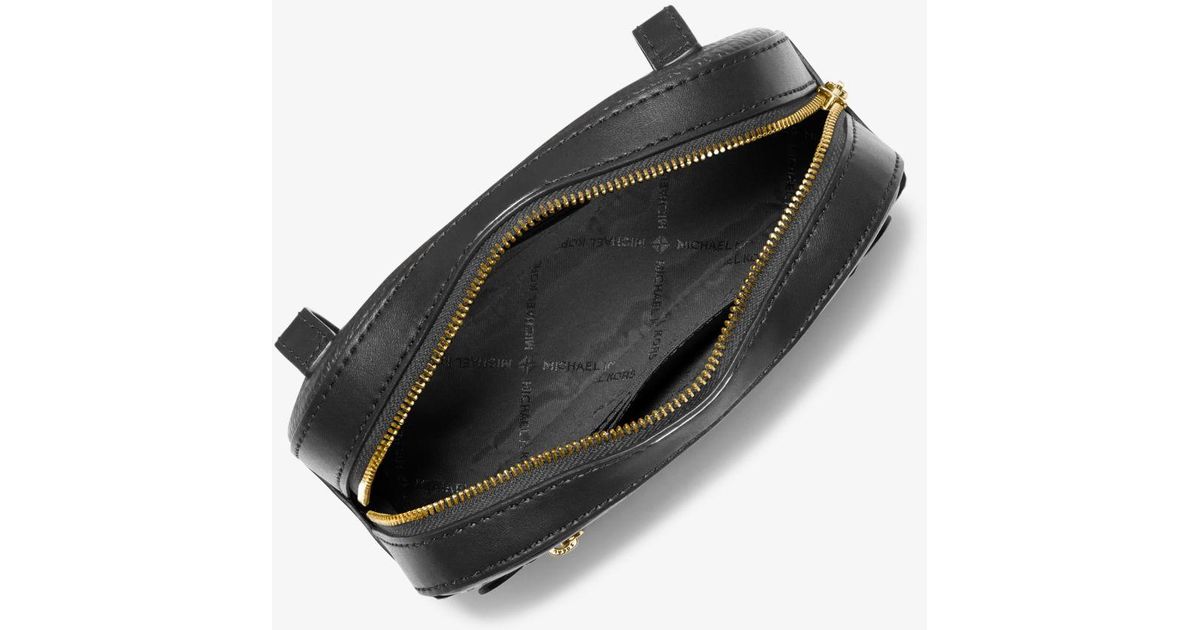 Michael Kors Jet Set Small Pebbled Leather Belt Bag in Black Lyst
