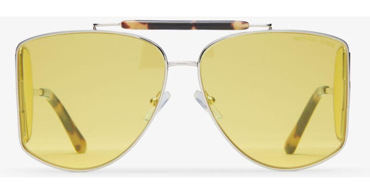 Michael kors yellow sunglasses Clearance
