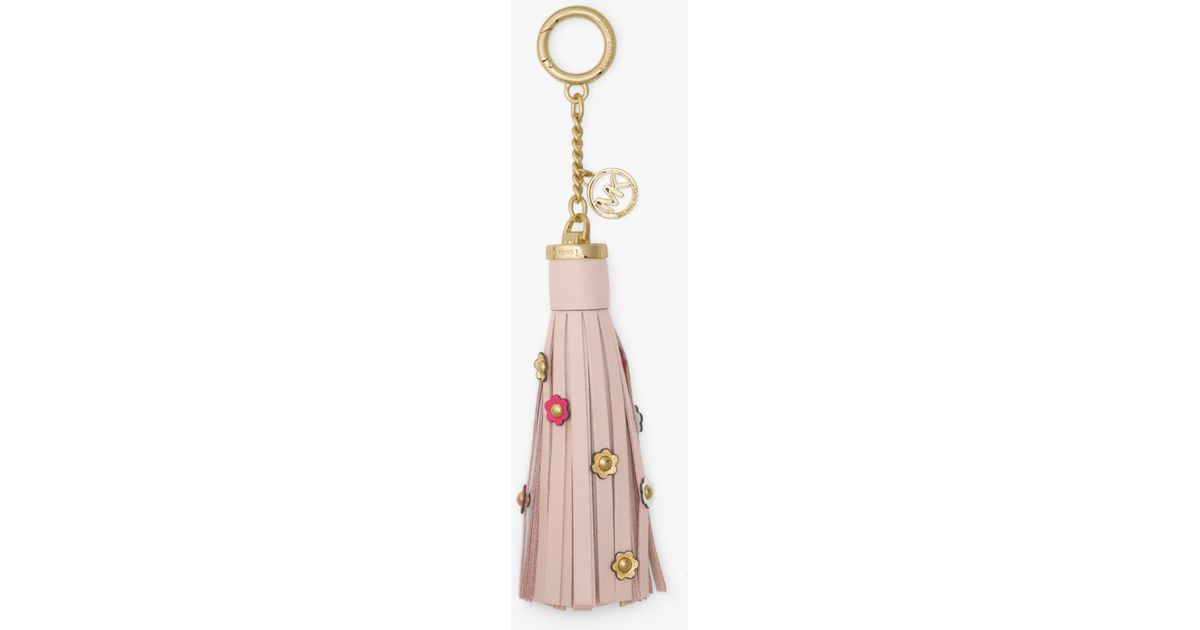 michael kors flower keychain