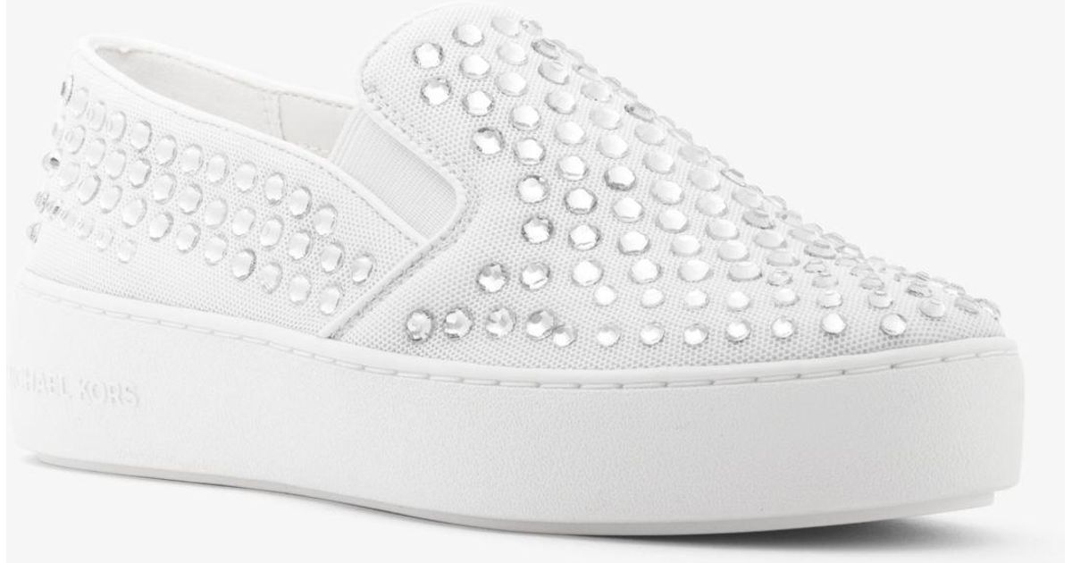 michael kors trent embellished slip on