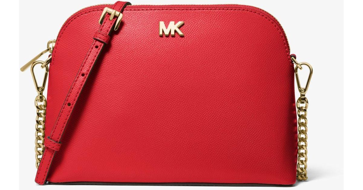 red mk purse