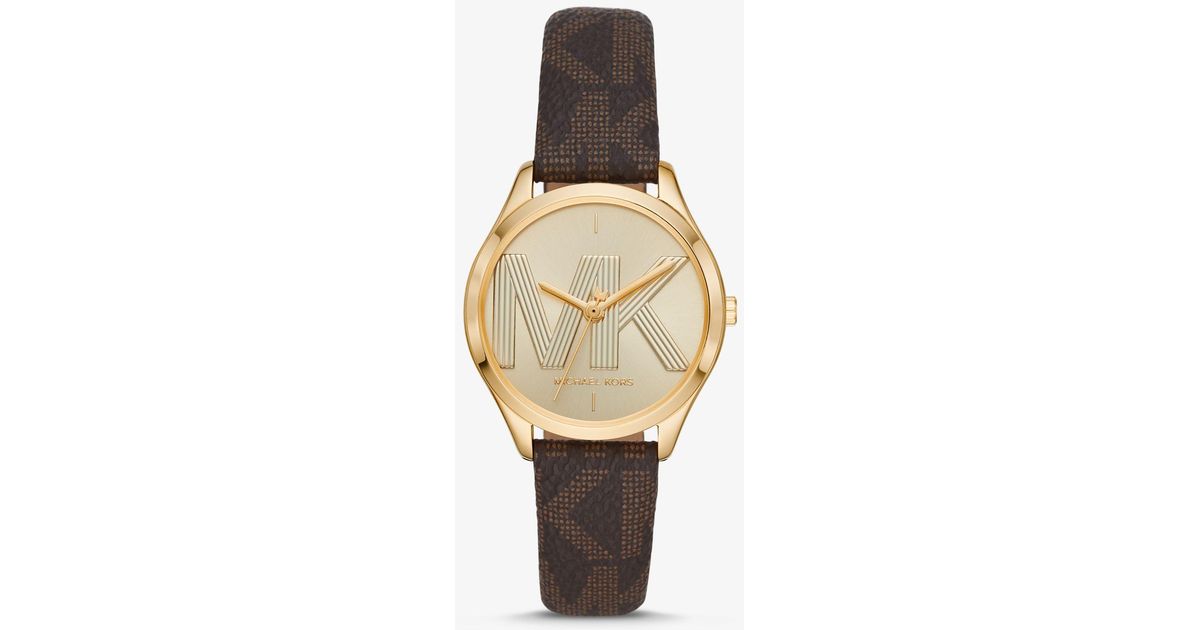 Michael Kors Canvas Jaycie Logo And 