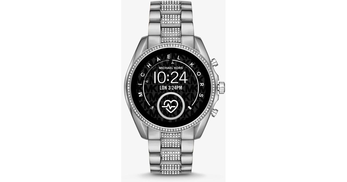 Michael Kors Gen 5 Bradshaw Pavé Silver 