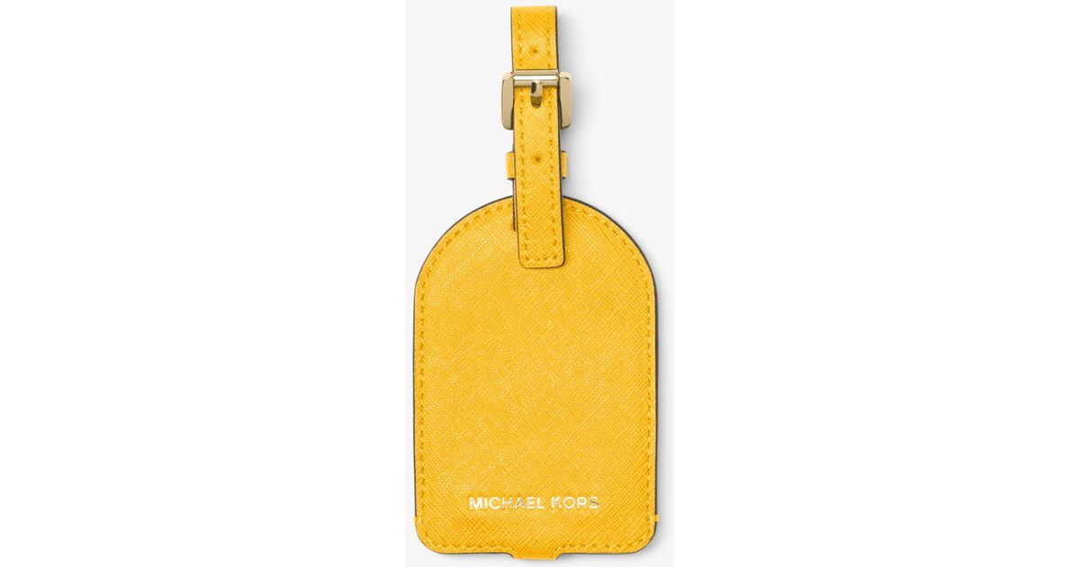 michael kors luggage tag
