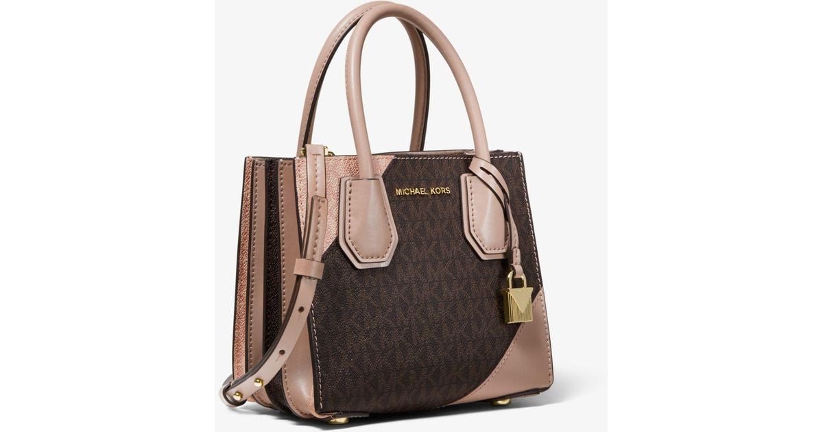Borsa michael kors marrone e rosa best sale