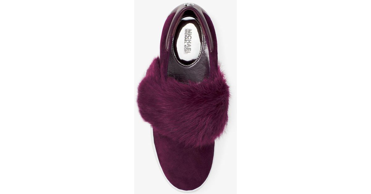michael kors sneakers mens purple