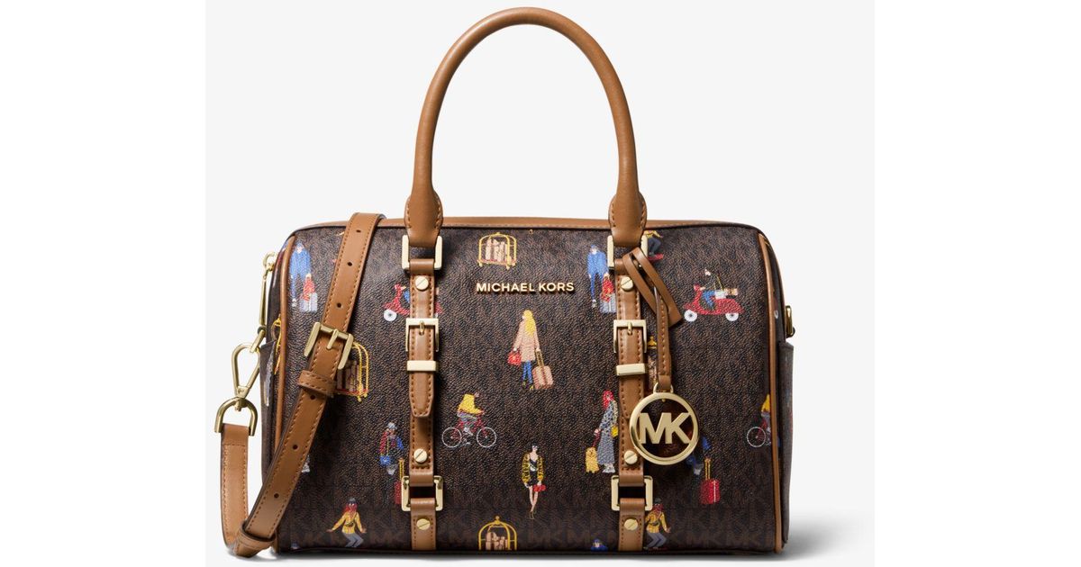 michael kors jet set duffle bag