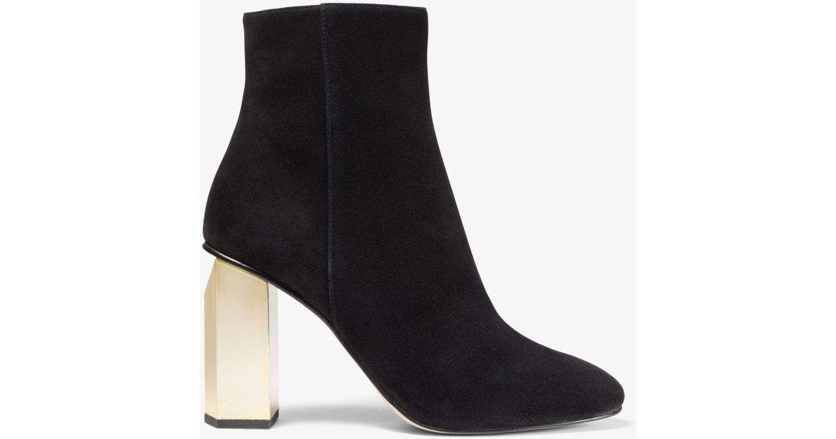 petra embellished suede ankle boot