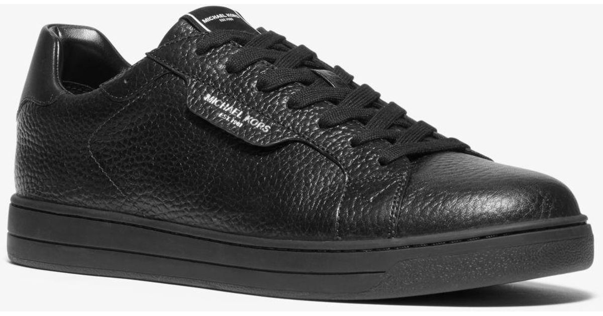 michael kors keating leather sneaker