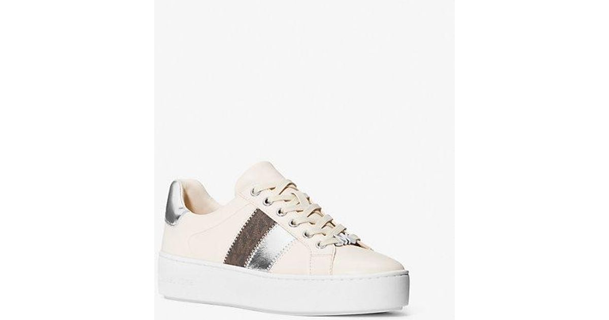 Michael michael kors keaton stripe sneaker outlet