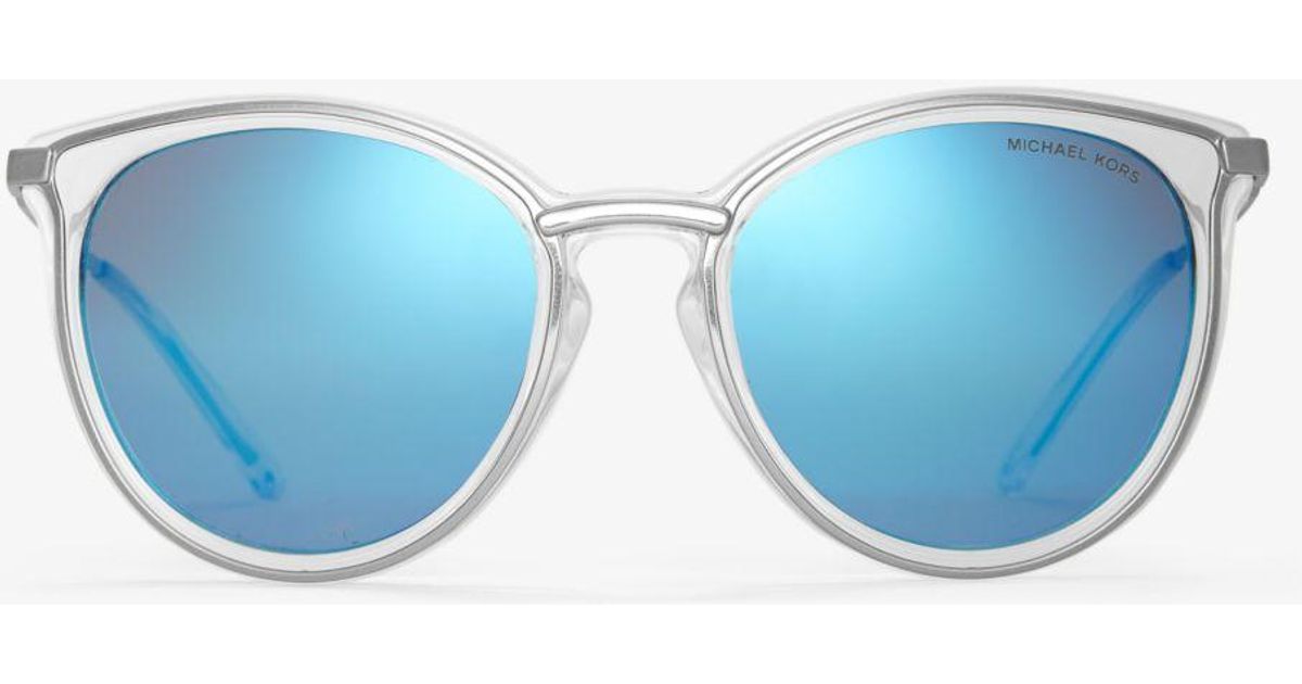 Michael Kors Brisbane Sunglasses in Blue - Save 3% - Lyst