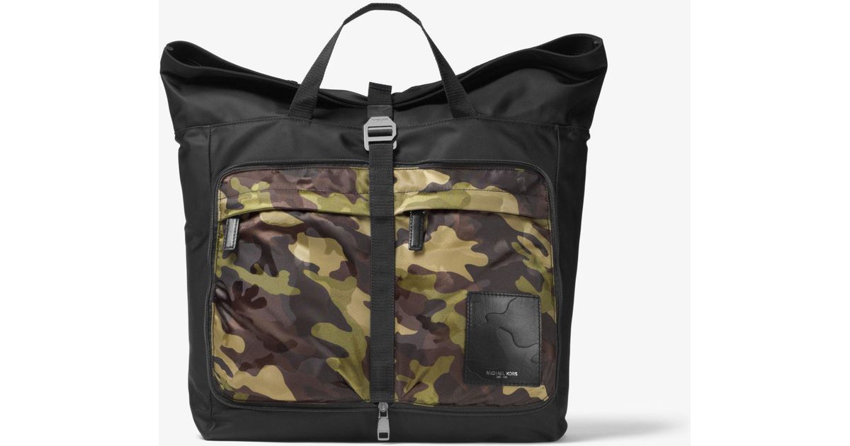 michael kors camouflage backpack