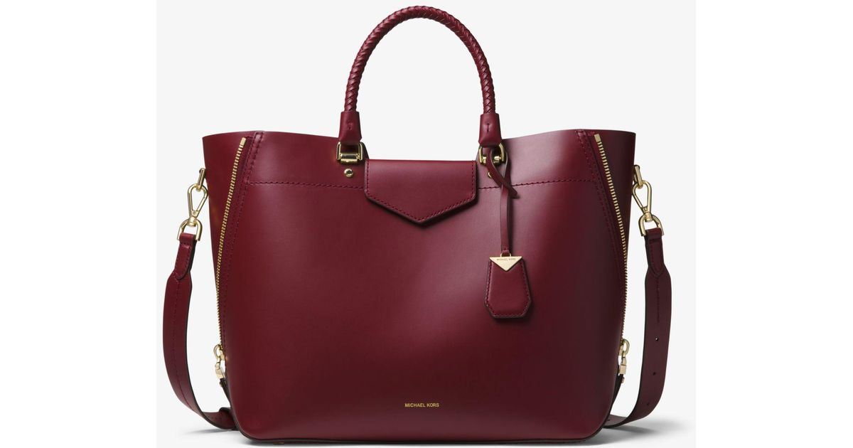 michael kors blakely leather tote bag