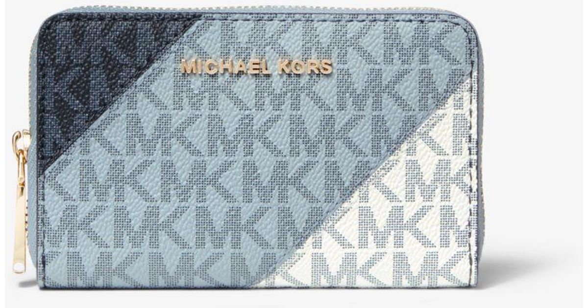 Michael Kors blue wallet for women 