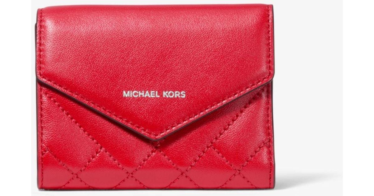 michael kors small envelope wallet