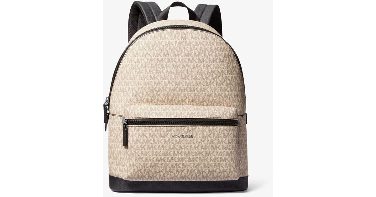 Michael Kors Cooper Logo Backpack in Natural for Men Lyst