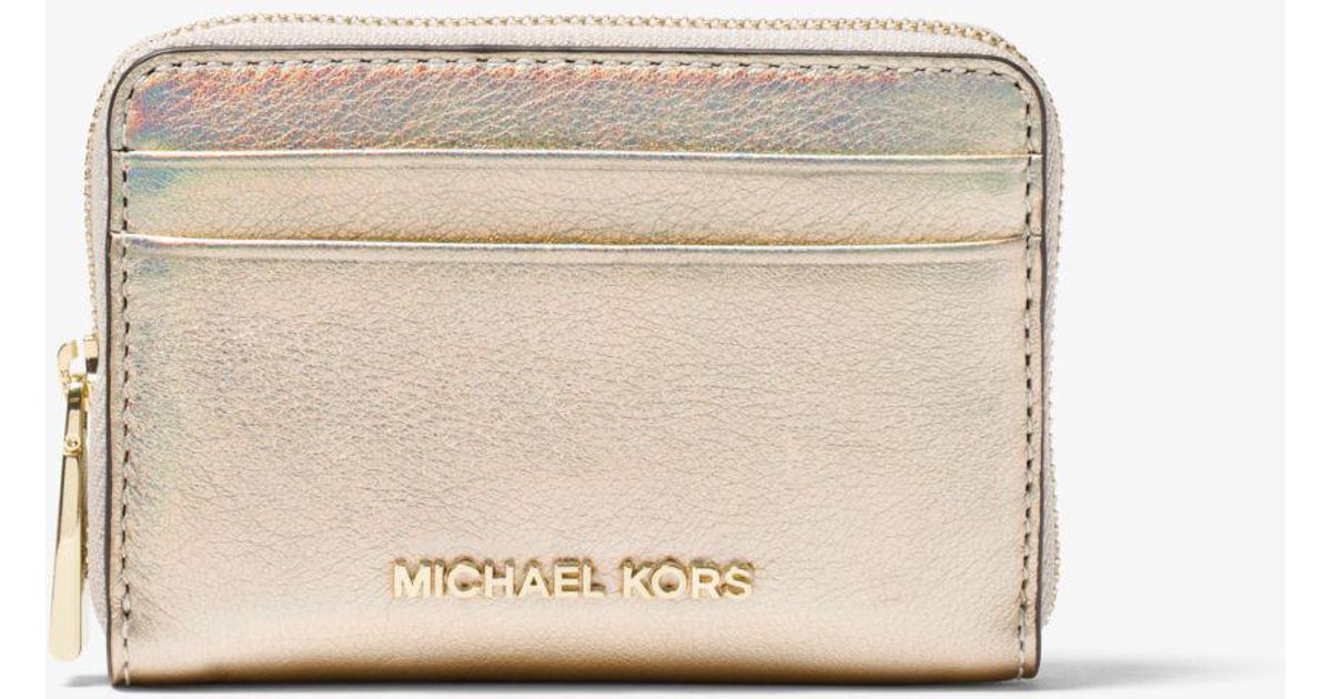michael kors iridescent wallet