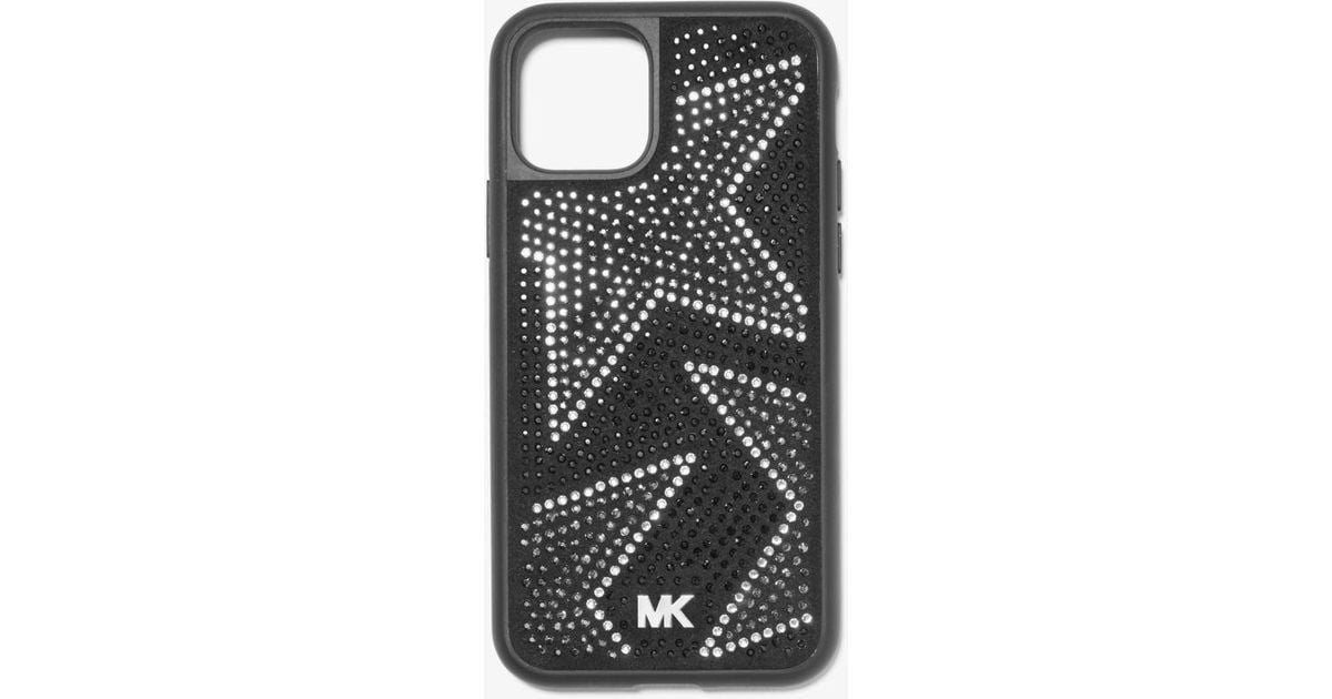 MICHAEL Michael Kors Embellished Iphone Cover For Iphone 11 Pro in Silver  (Metallic) - Lyst