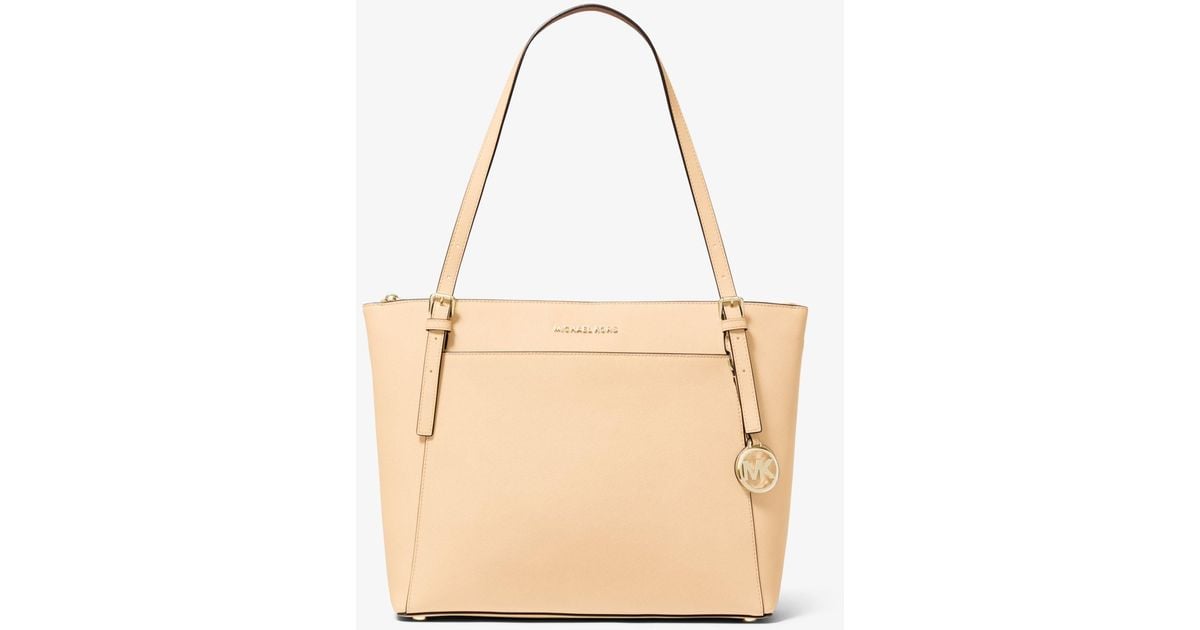 voyager large saffiano leather tote bag