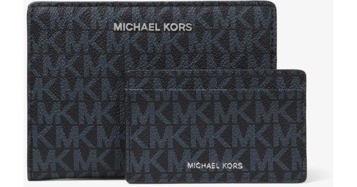 medium logo slim wallet