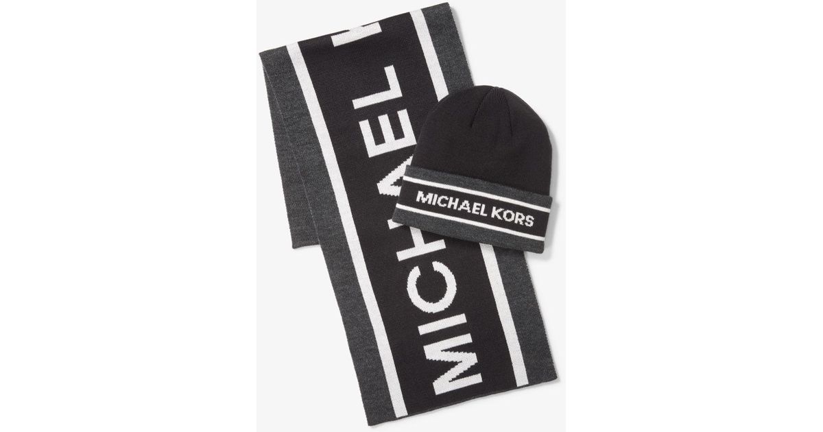 Michael kors hat and scarf set burlington coat factory clearance