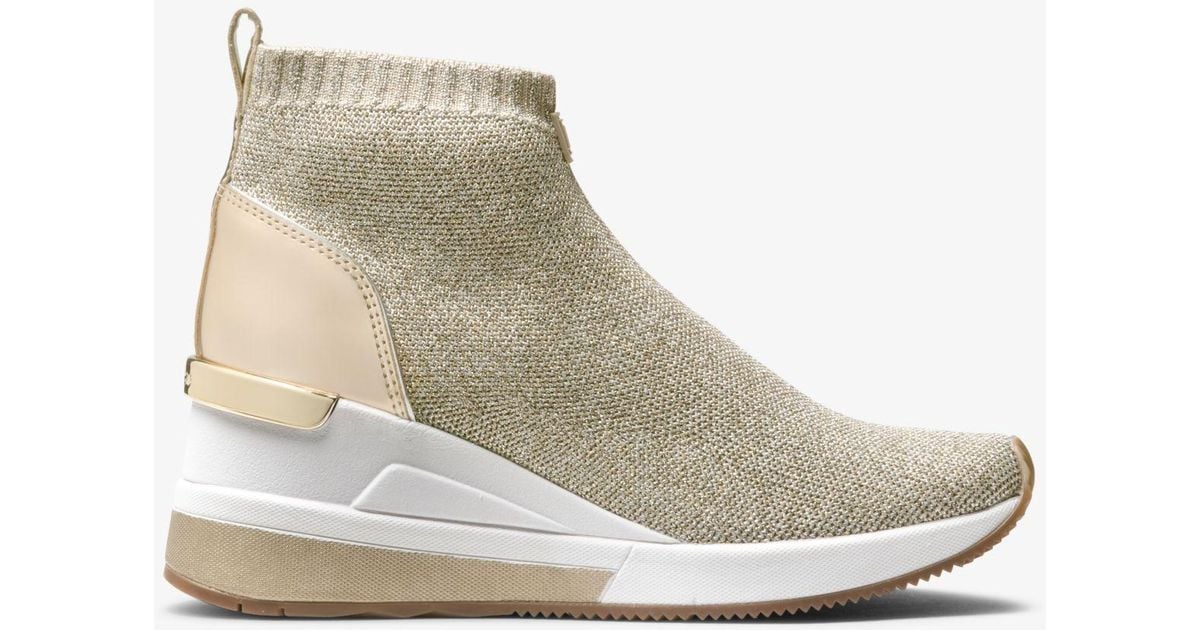 michael kors skyler sneaker booties