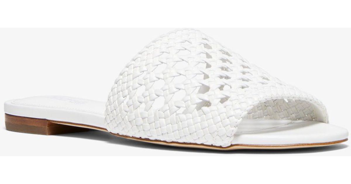 augustine woven slide sandal