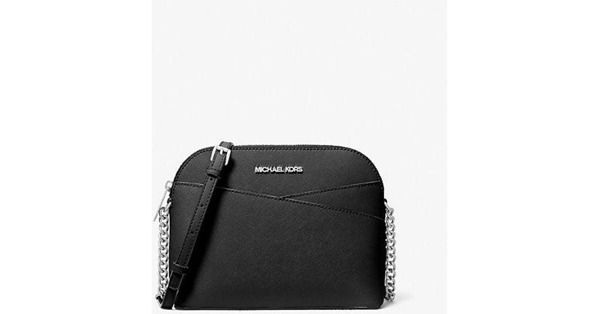 Michael kors 2024 black dome crossbody