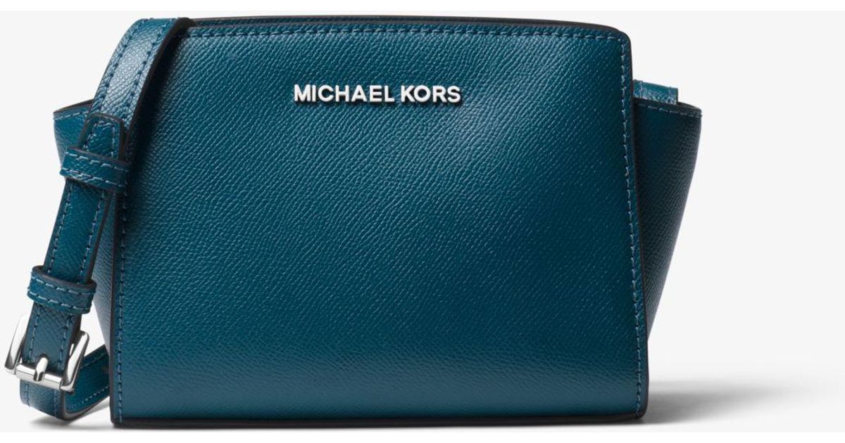 selma mini crossgrain leather crossbody