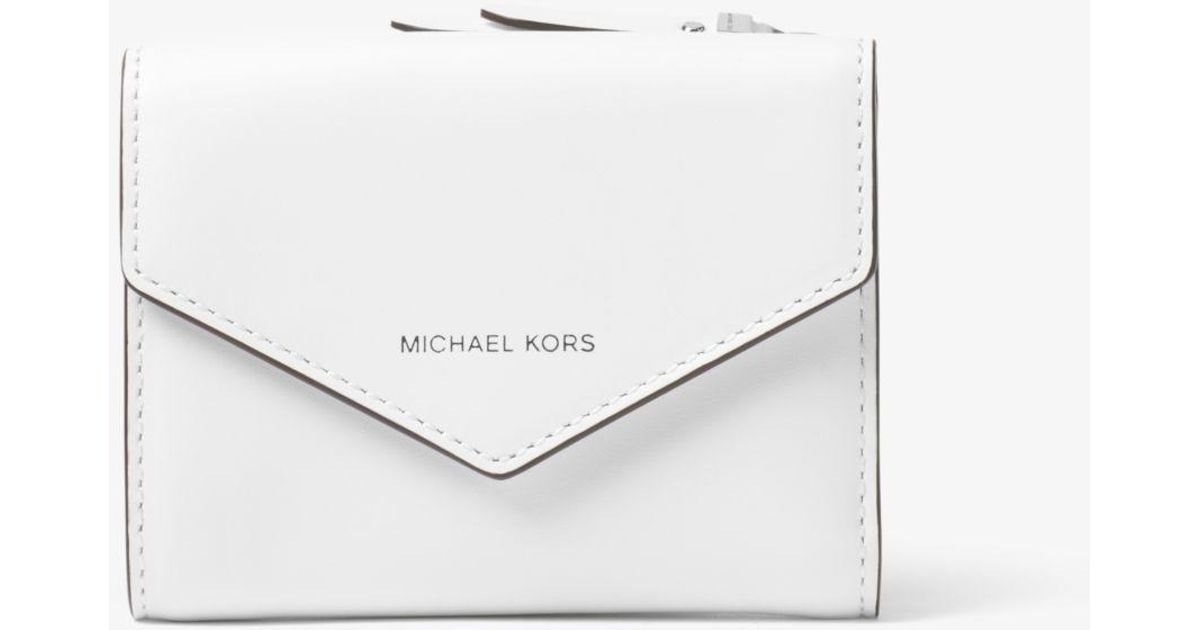 michael kors small white wallet