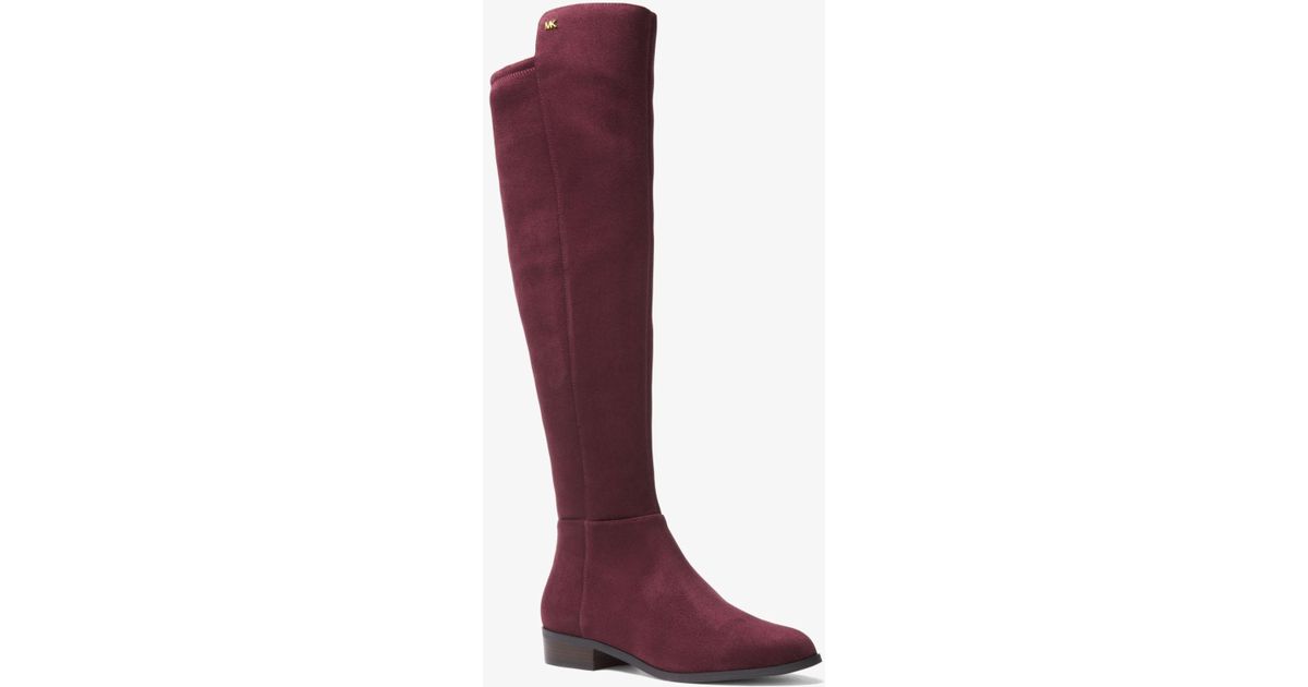 Michael Bromley Riding Boots in Damson 