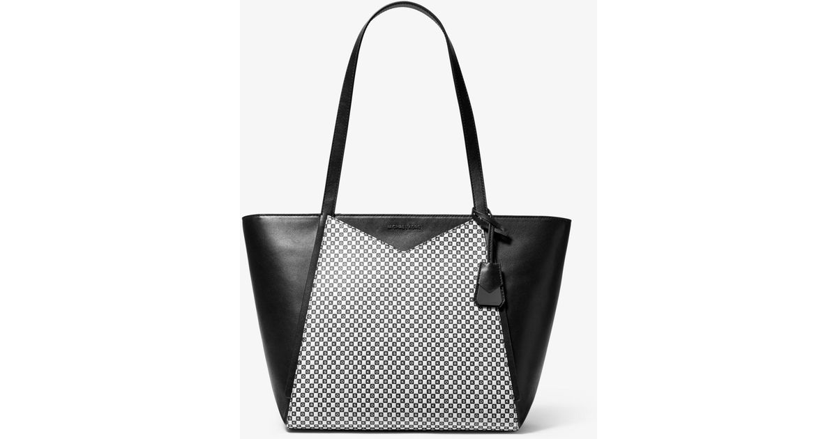 michael kors whitney large leather tote