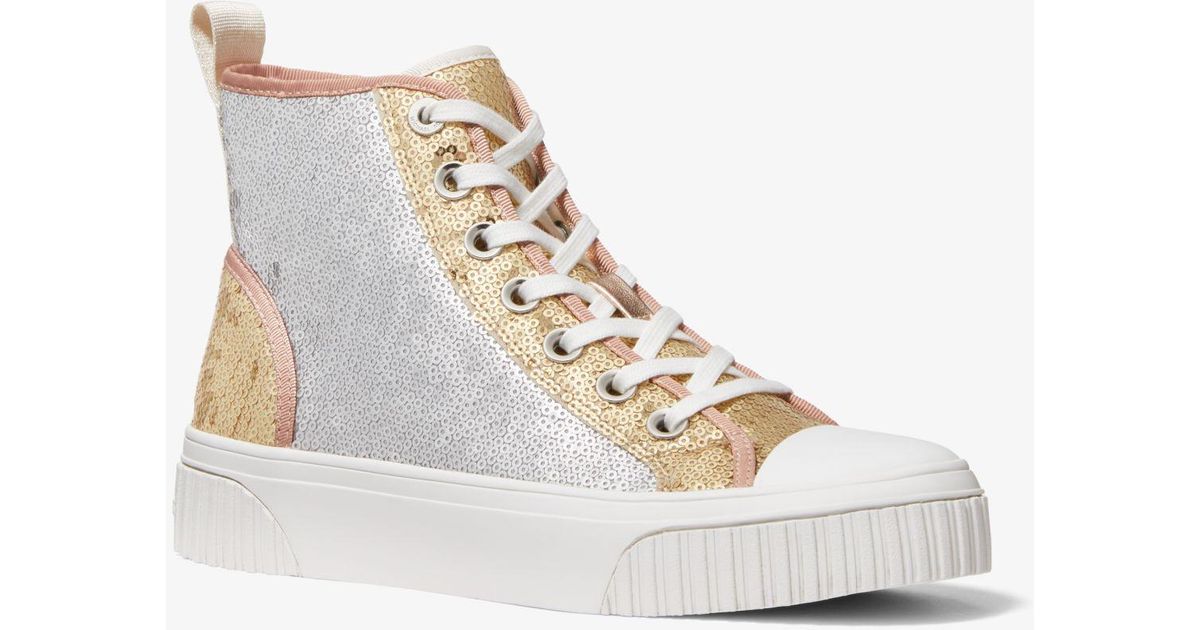 Michael kors sequin on sale sneakers